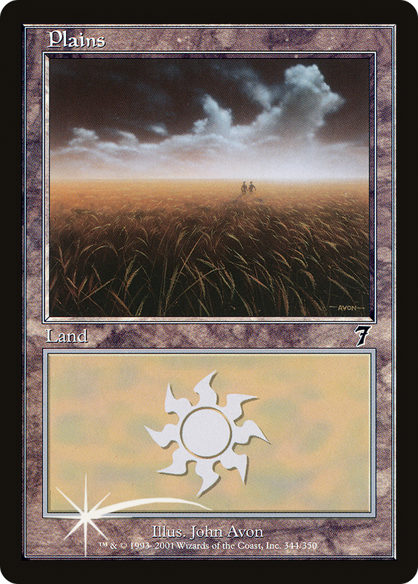 Plains (7ED-344★) - 7th Edition Foil