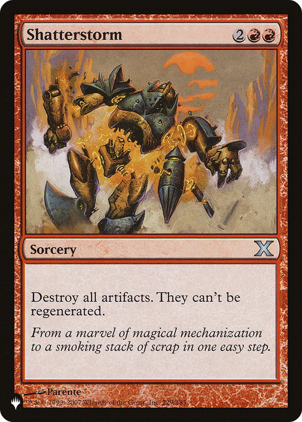 Shatterstorm (LIST-10E-229) - The List