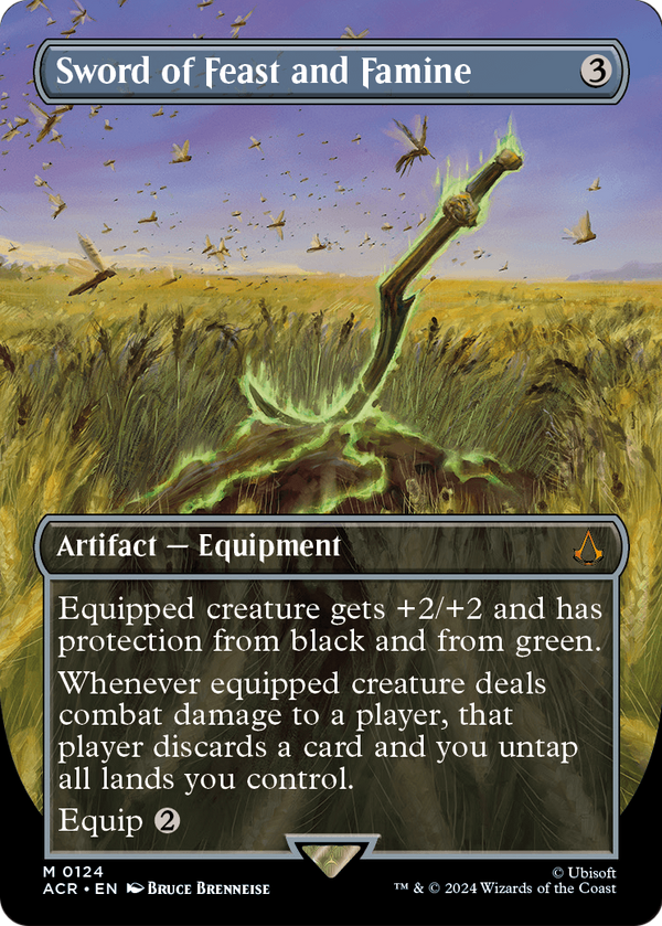 Sword of Feast and Famine (Borderless) (ACR-124) - Assassin's Creed Foil