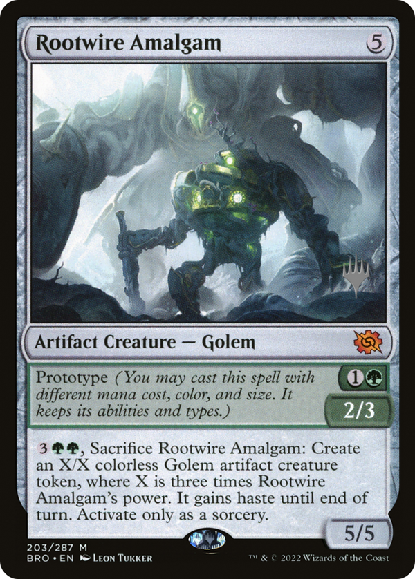 Rootwire Amalgam (PPBRO-203) - The Brothers' War Promos Foil
