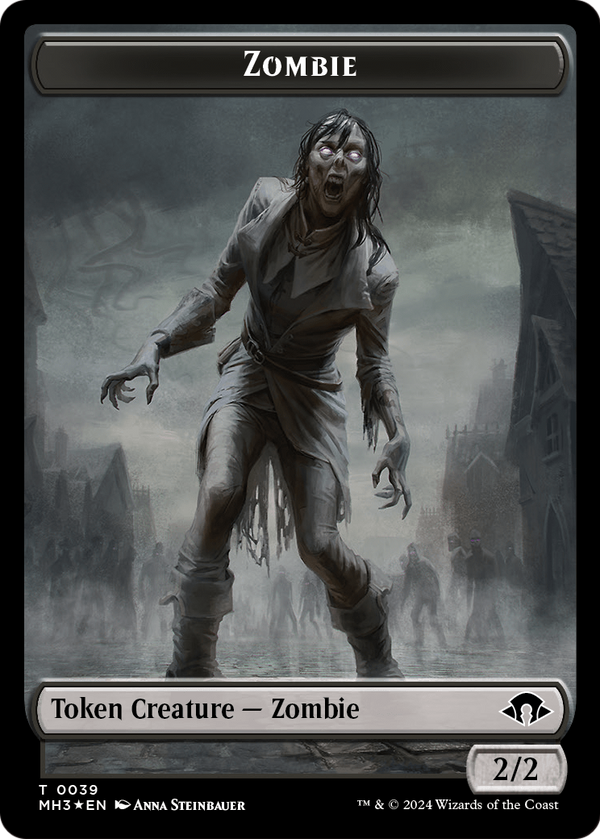 Zombie (TMH3-039) - Modern Horizons 3 Tokens