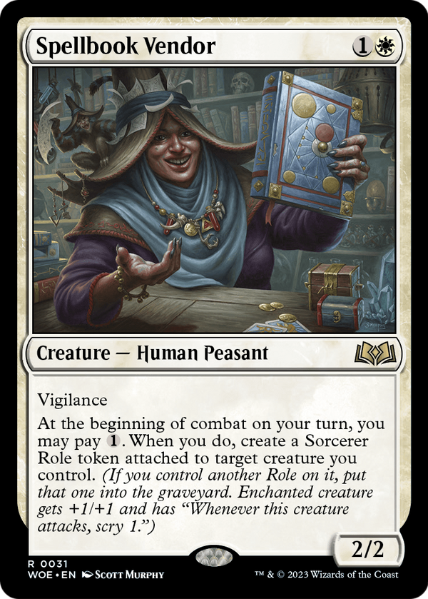 Spellbook Vendor (WOE-031) - Wilds of Eldraine Foil