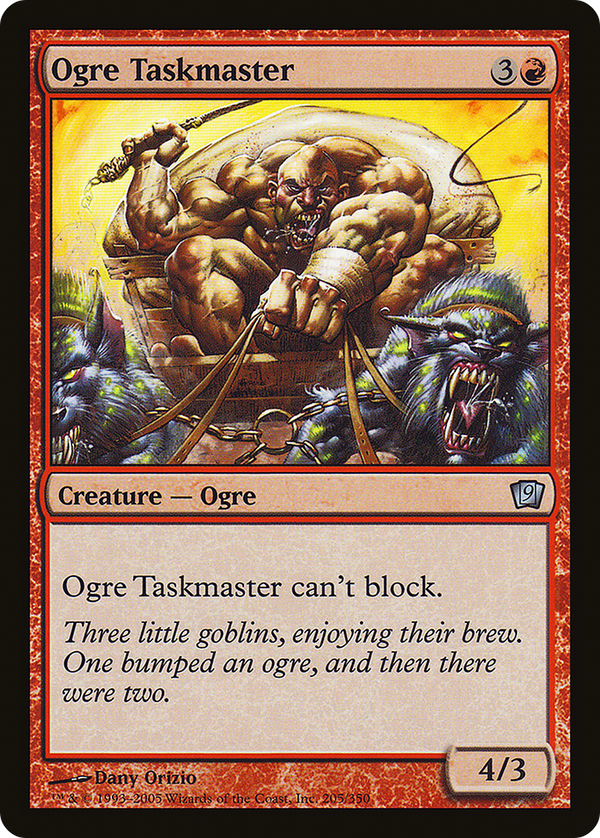 Ogre Taskmaster (9ED-205) - 9th Edition