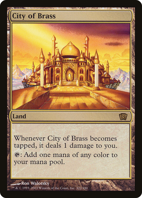 City of Brass (8ED-322) - 8th Edition