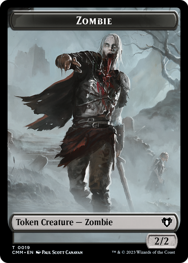 Zombie (TCMM-019) - Commander Masters Tokens