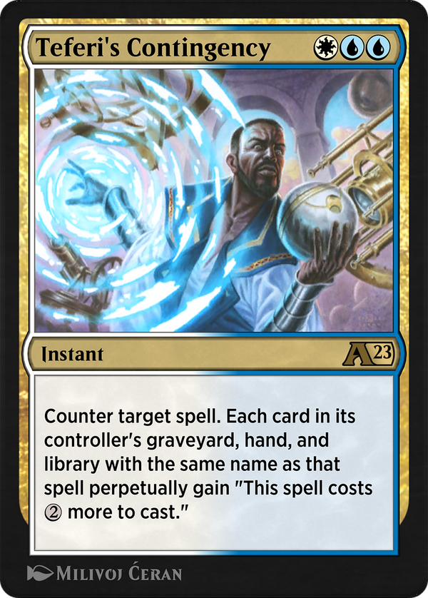 Teferi's Contingency (YDMU-027) - Alchemy: Dominaria