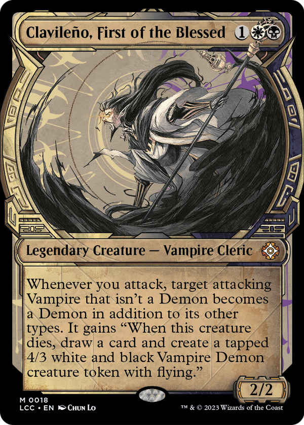 Clavileno, First of the Blessed (Showcase) (LCC-018) - The Lost Caverns of Ixalan Commander: (Showcase) Foil