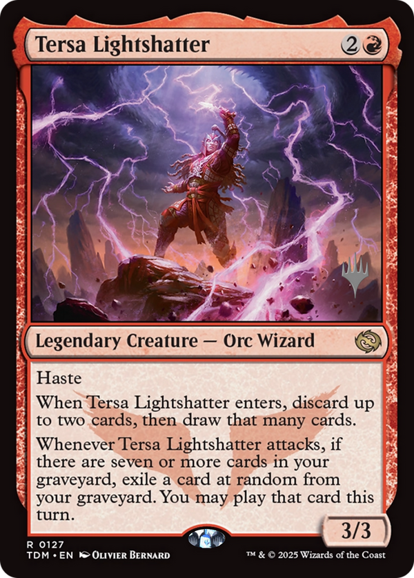 Tersa Lightshatter (PPTDM-127) - Promo Pack: Tarkir: Dragonstorm