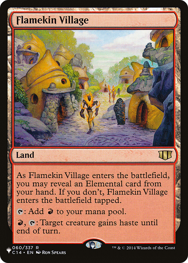Flamekin Village (C14) (LIST-C14-60) - The List