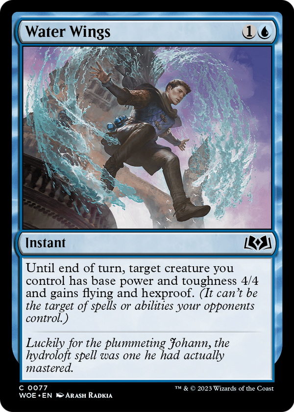 Water Wings (WOE-077) - Wilds of Eldraine Foil