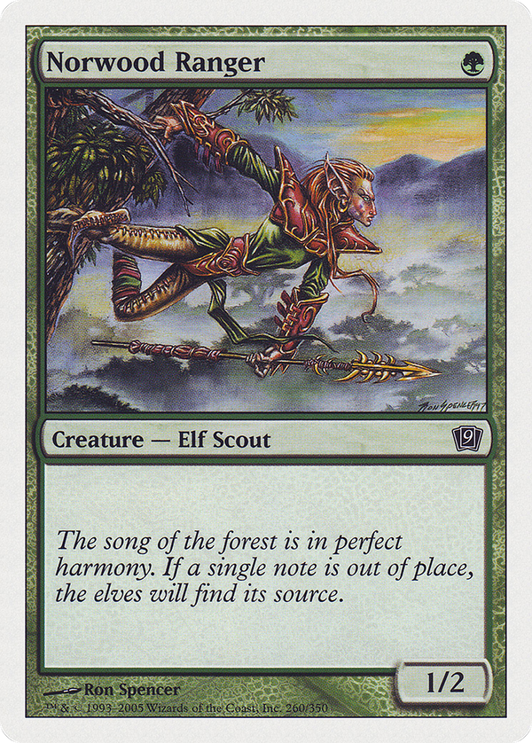 Norwood Ranger (9ED-260) - 9th Edition Foil