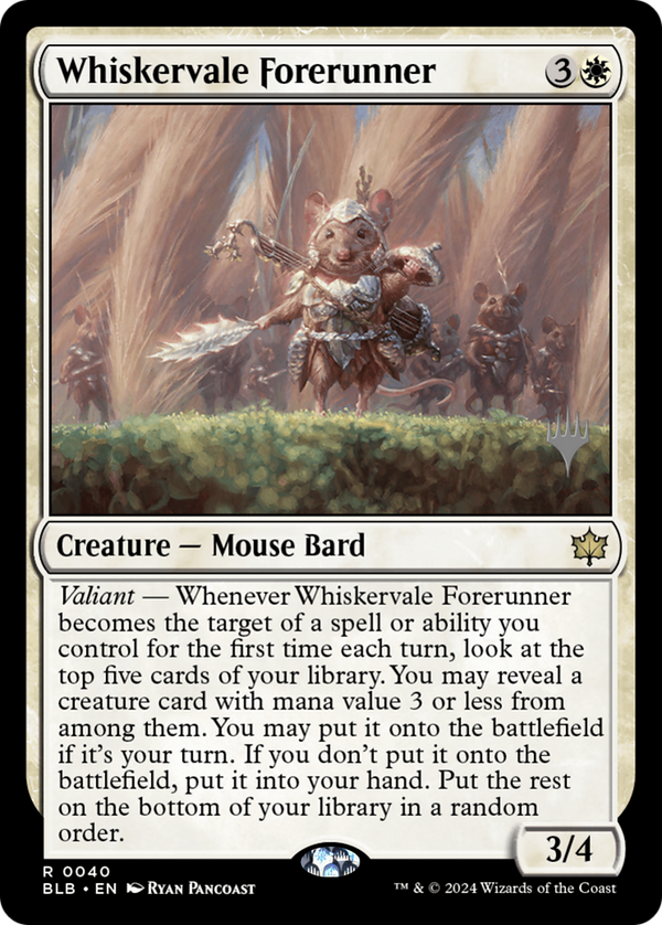 Whiskervale Forerunner (PPBLB-040) - Bloomburrow Promos
