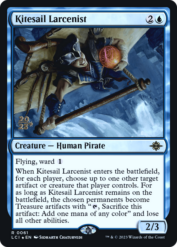 Kitesail Larcenist (PRE-061) - The Lost Caverns of Ixalan Promos Foil