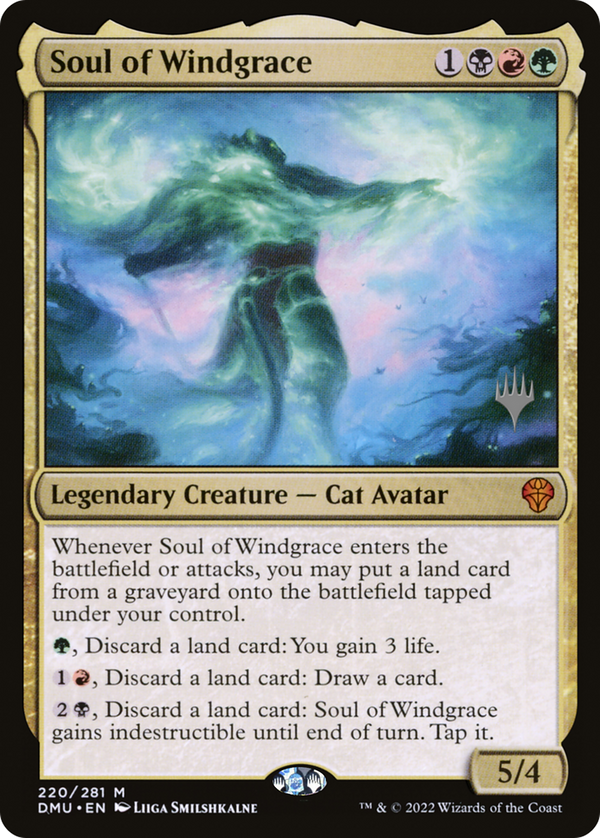 Soul of Windgrace (PPDMU-220) - Dominaria United Promos