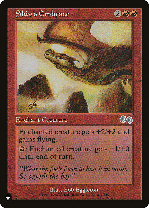 Shiv's Embrace (LIST-USG-216) - The List