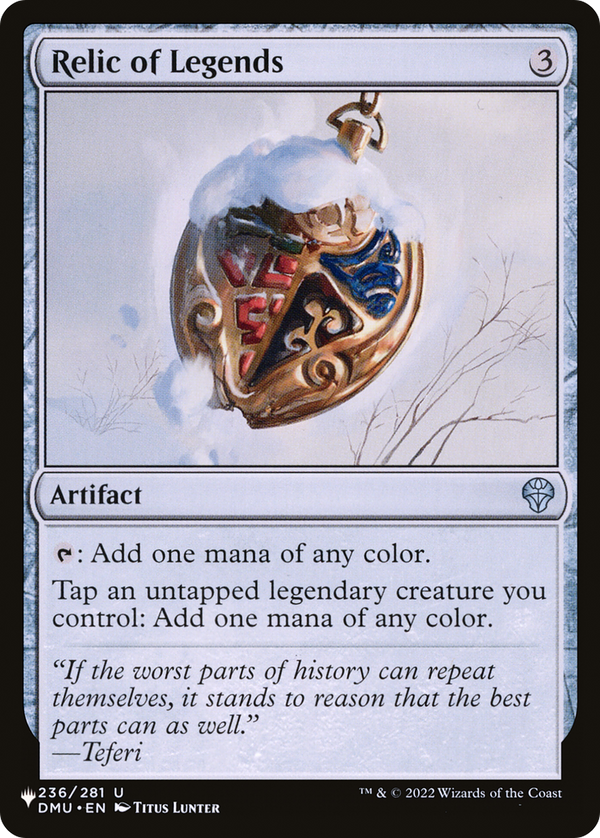 Relic of Legends (LIST-DMU-236) - The List