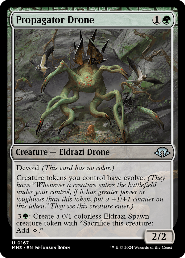 Propagator Drone (MH3-167) - Modern Horizons 3: (devoid) Foil