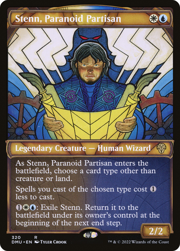 Stenn, Paranoid Partisan (Showcase) (DMU-320) - Dominaria United: (Showcase)