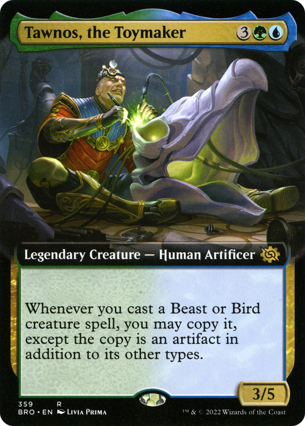 Tawnos, the Toymaker (Extended Art) (BRO-359) - The Brothers' War: (Extended Art)