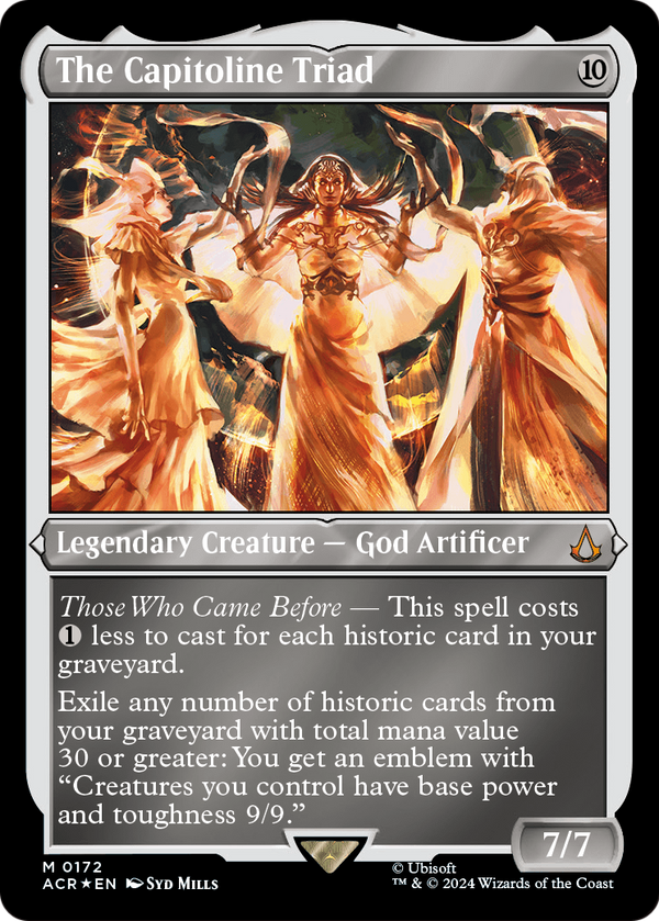 The Capitoline Triad (Foil Etched) (ACR-172) - Assassin's Creed Foil