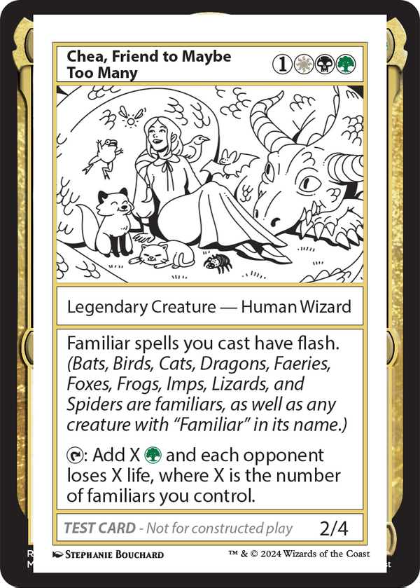 Chea, Friend to Maybe Too Many (MB2PC-) - Mystery Booster 2