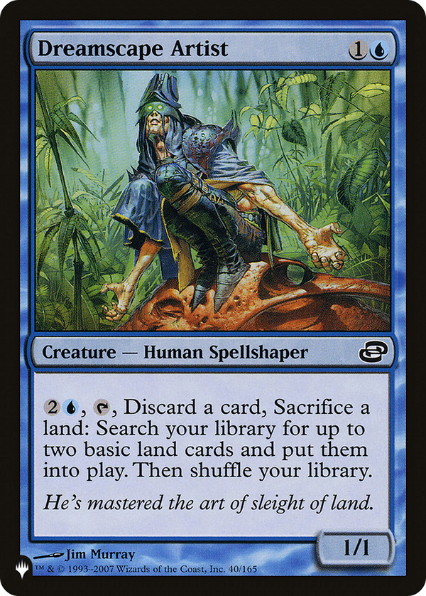 Dreamscape Artist (LIST-PLC-40) - The List