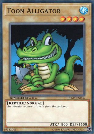 Toon Alligator (DEM6-EN006) - Speed Duel Demo Deck 2020 Unlimited
