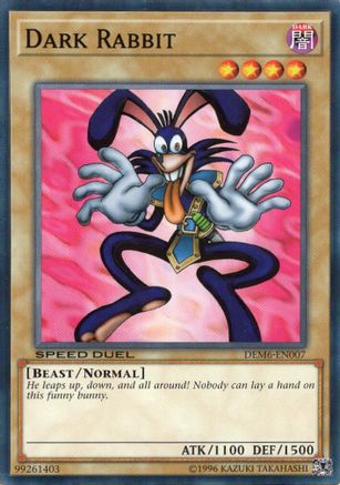 Dark Rabbit (DEM6-EN007) - Speed Duel Demo Deck 2020 Unlimited