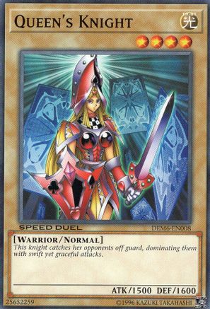 Queen's Knight (DEM6-EN008) - Speed Duel Demo Deck 2020 Unlimited