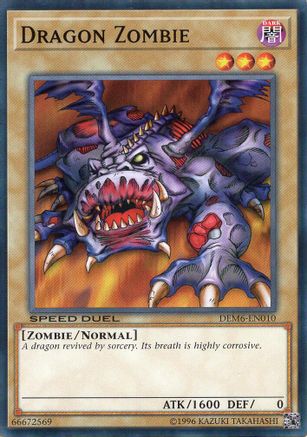 Dragon Zombie (DEM6-EN010) - Speed Duel Demo Deck 2020 Unlimited
