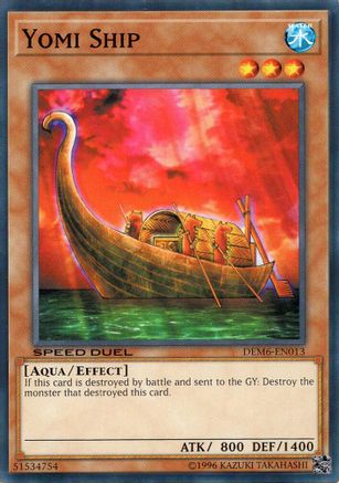 Yomi Ship (DEM6-EN013) - Speed Duel Demo Deck 2020 Unlimited