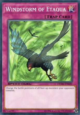 Windstorm of Etaqua (DEM6-EN020) - Speed Duel Demo Deck 2020 Unlimited
