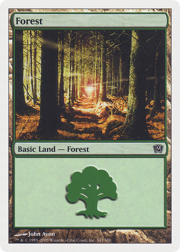 Forest (347) (9ED-347) - 9th Edition