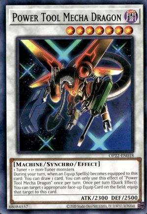 Power Tool Mecha Dragon (OP22-EN018) - OTS Tournament Pack 22 Unlimited