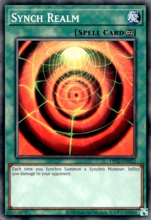 Synch Realm (OP22-EN022) - OTS Tournament Pack 22 Unlimited