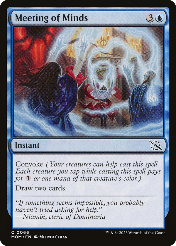 Meeting of Minds (MOM-066) - March of the Machine Foil
