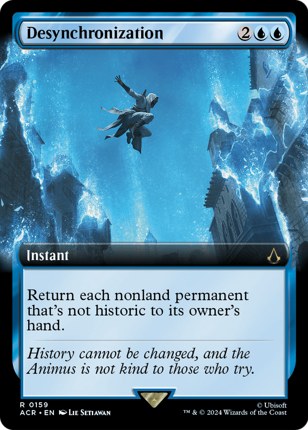 Desynchronization (Extended Art) (ACR-159) - Assassin's Creed: (Extended Art) Foil