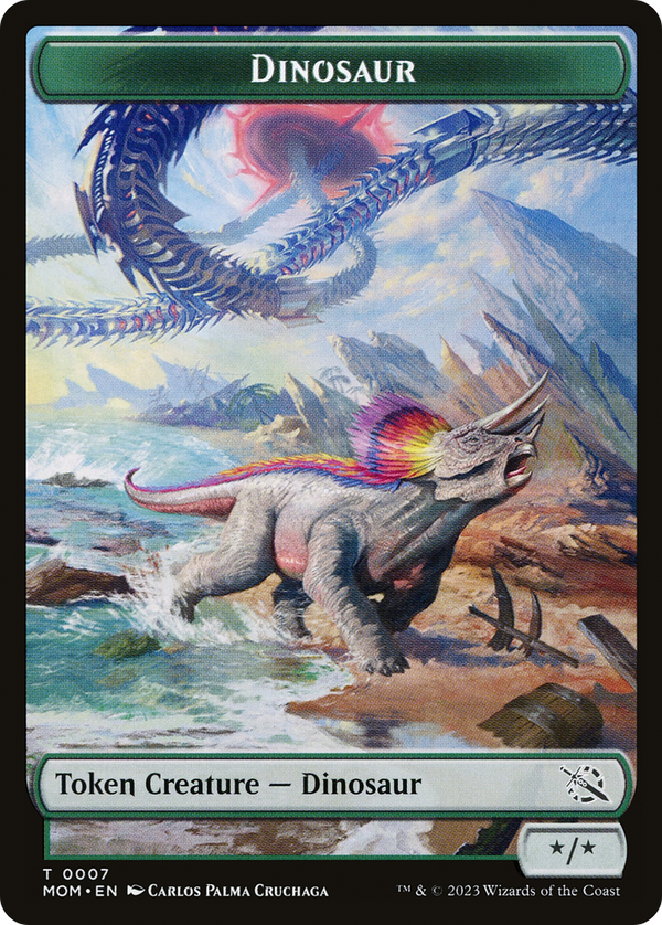 Dinosaur (TMOM-007) - March of the Machine Tokens