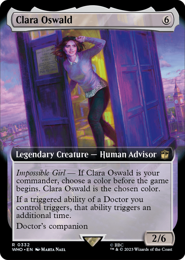 Clara Oswald (Extended Art) (WHO-332) - Doctor Who: (Extended Art)
