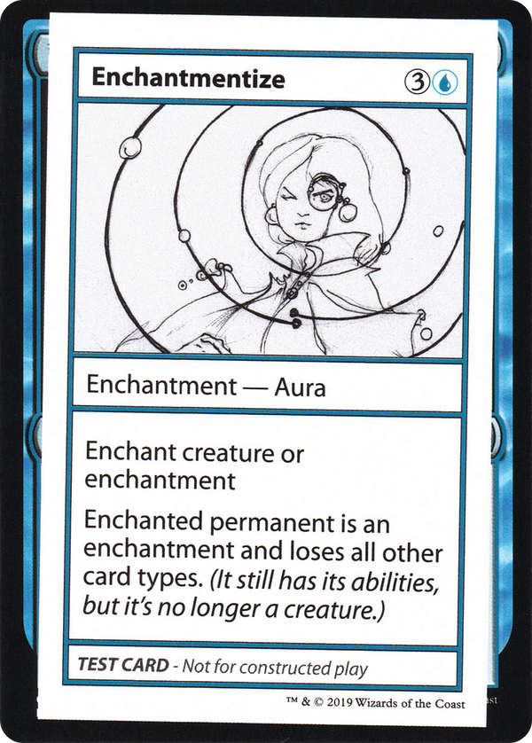 Enchantmentize (No PW Symbol) (CMB1-) - Mystery Booster Playtest Cards 2021