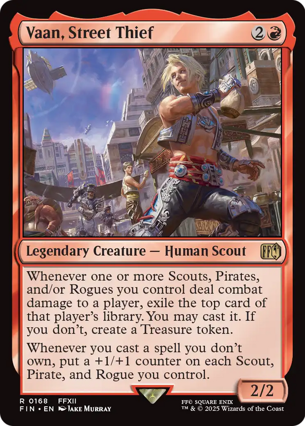 Vaan, Street Thief (FIN-168) - FINAL FANTASY Foil