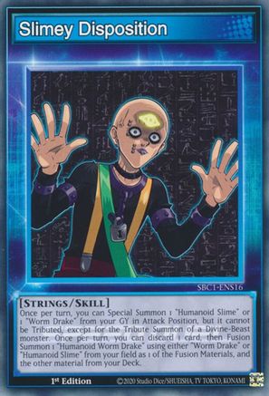 Slimey Disposition (SBC1-ENS16) - Speed Duel: Streets of Battle City 1st Edition