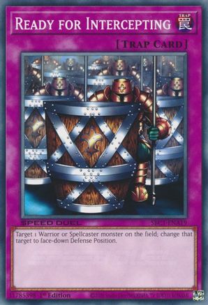 Ready for Intercepting (SBC1-ENA19) - Speed Duel: Streets of Battle City 1st Edition