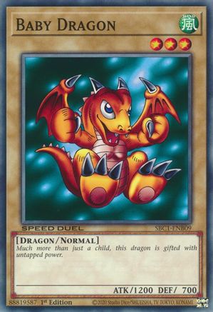 Baby Dragon (SBC1-ENB09) - Speed Duel: Streets of Battle City 1st Edition