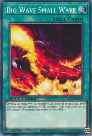 Big Wave Small Wave (SBC1-ENC15) - Speed Duel: Streets of Battle City 1st Edition