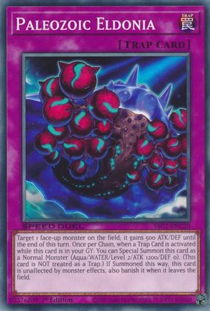 Paleozoic Eldonia (SBC1-ENC20) - Speed Duel: Streets of Battle City 1st Edition