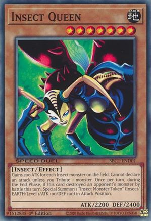 Insect Queen (SBC1-END01) - Speed Duel: Streets of Battle City 1st Edition