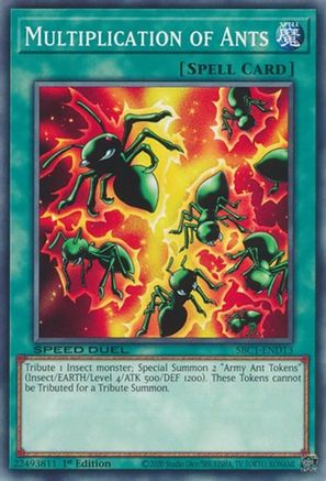 Multiplication of Ants (SBC1-END13) - Speed Duel: Streets of Battle City 1st Edition