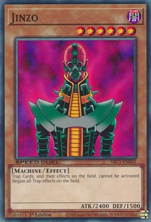 Jinzo (SBC1-ENE01) - Speed Duel: Streets of Battle City 1st Edition