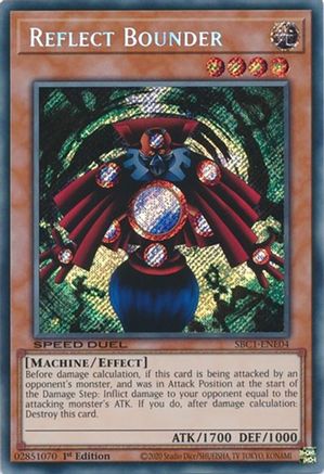 Reflect Bounder (Secret Rare) (SBC1-ENE04) - Speed Duel: Streets of Battle City 1st Edition